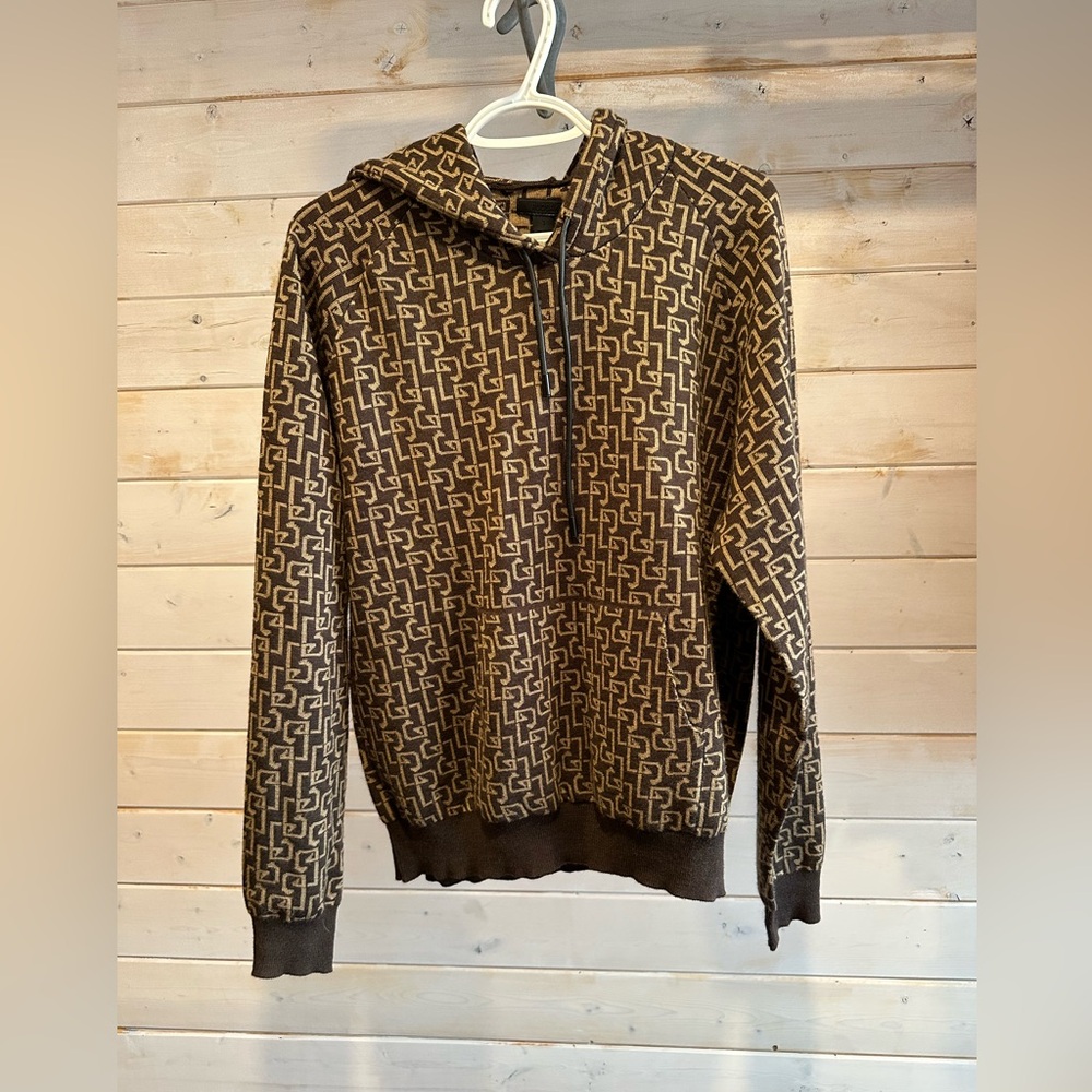 Rudsak | Brown & Tan Patterned Wool Blend Loungewear Set